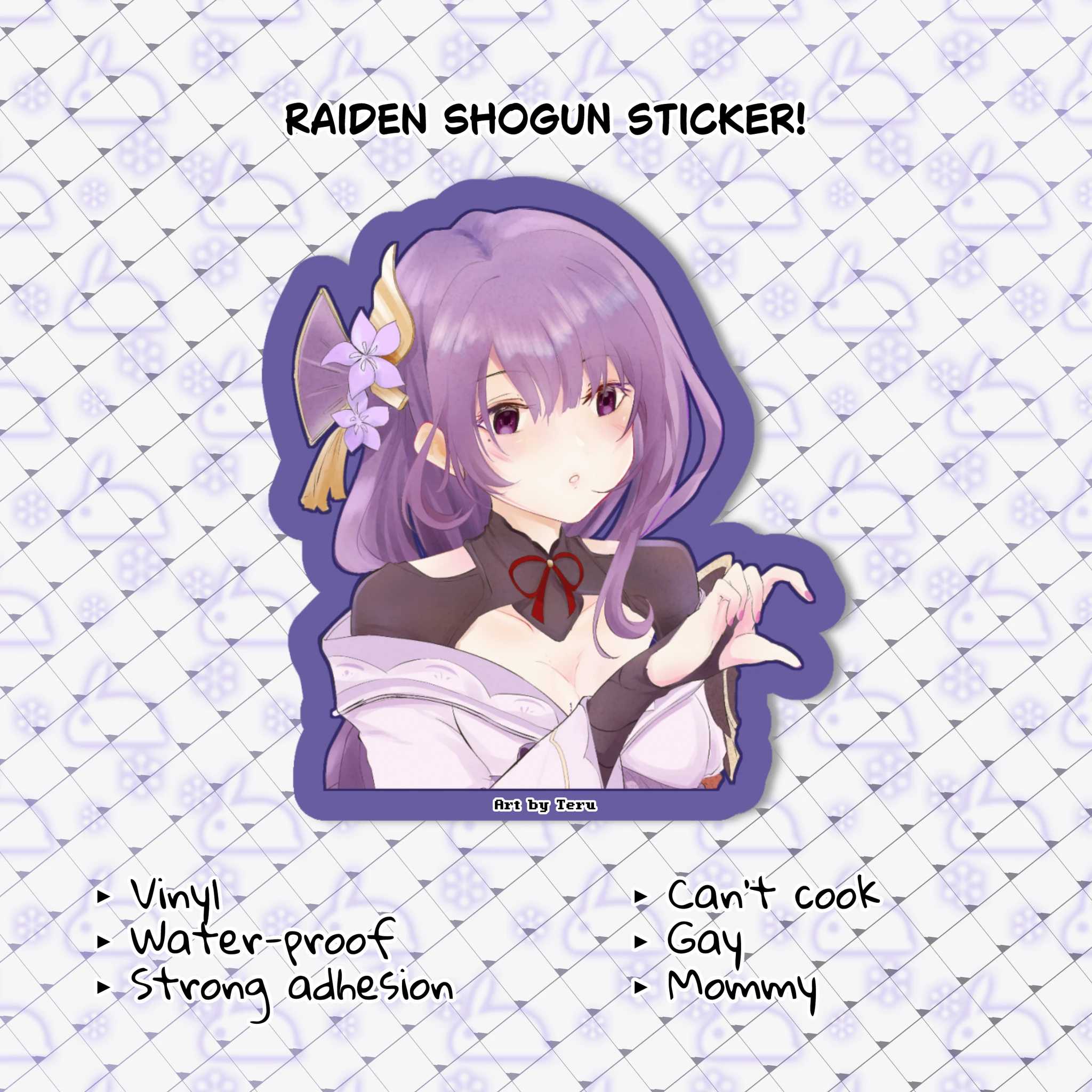 Sticker - Genshin Impact Yae Miko/Raiden Shogun