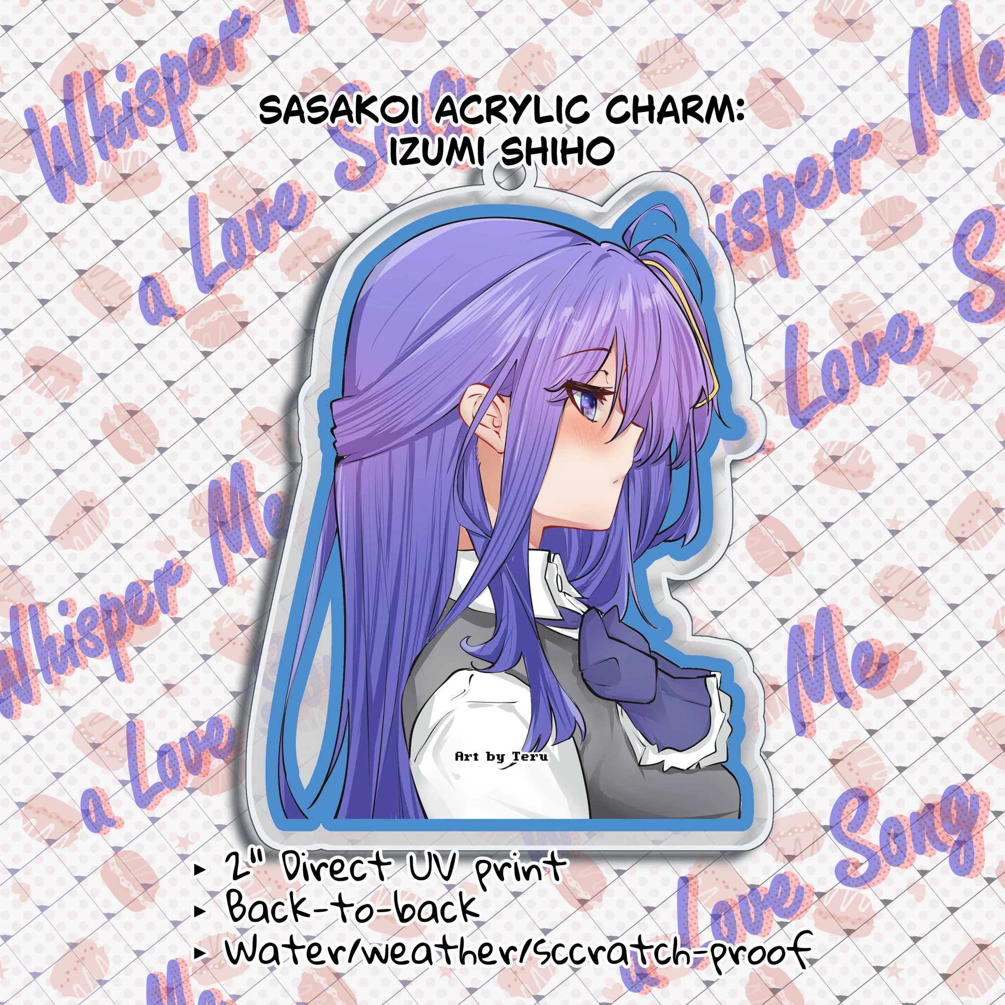 Acrylic Charms - Whisper Me a Love Song